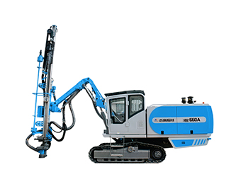Tracked integrated open-pit down-the-hole drilling rig ZGYX660A
