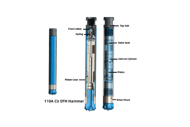 low pressure dth hammers