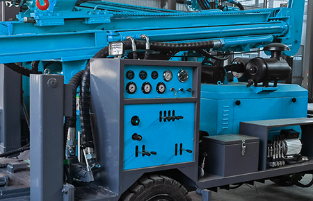 Tralier type water well drilling rig MWL 260