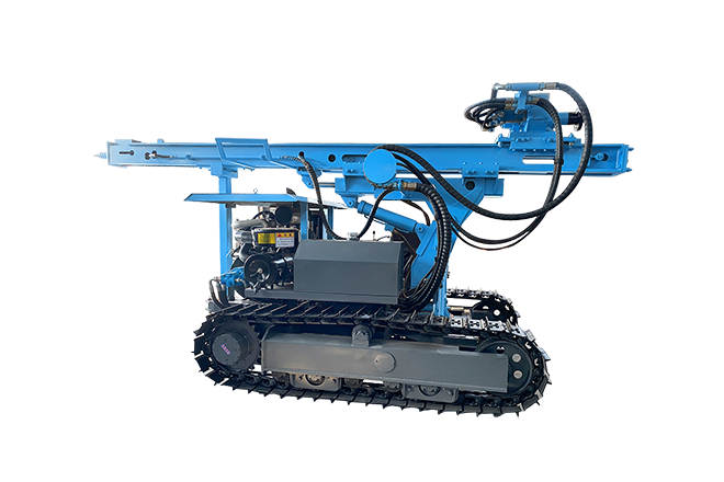 Solar Well Dig Kit MWGF150 Multifunctional Crawler Photovoltaic Drilling Rig