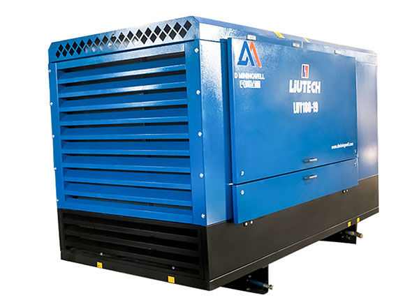 D miningwell air compressor LUY180-19 screw air compressor for sale 19 bar screw air compressor