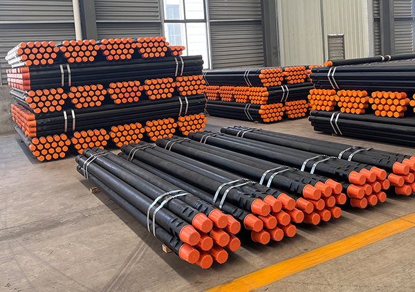 Factory made Double Buckle High Quality Friction Welding 76mm*3000mm API drill rod water well drill pipe on promotion