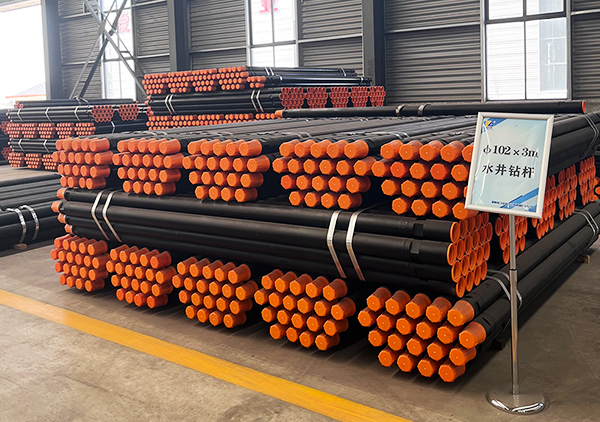 Factory made Double Buckle High Quality Friction Welding 76mm*3000mm API drill rod water well drill pipe on promotion