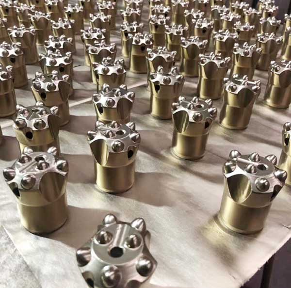 D miningwell drill bits for rock 32mm 34mm 36mm 38mm 40mm 42mm rock mining drilling machine tapered rock button bit