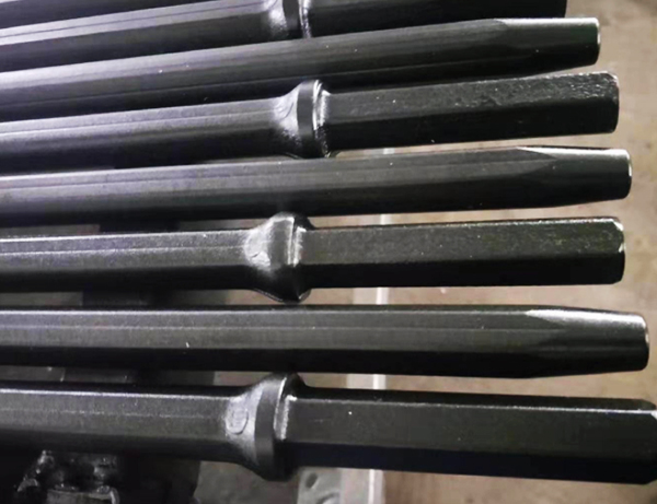 D miningwell Tapered Drill Steel Rod R25 R28 R32 R38 T38 T45 T51 hex extension rod for drill for breaking work taper drill rod