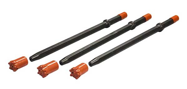 Hot selling in Peru Sandvik button bits and taper bits 7/8/11/12 degree for Tunneling