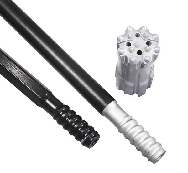 Thread Rock Drilling Rod , MF Drill rod R32 R38 T38 T45 T51 GT60