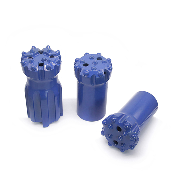 R25-32 T38 T45 T51 GT60 115mm 102mm 89mm 76mm 64mm thread drill bits, thread button bit, retrac button bit