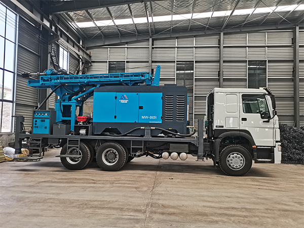 MWT600 Professional drilling machine truck-mounted water well drilling rig 600m depth water well drilling rig