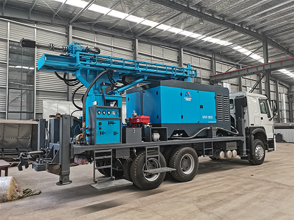 Miningwell Truck-mounted Water Well Drilling rig MWT-600 truck Mounted Borehole Drilling Rig Prices