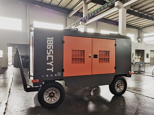 D miningwell 186SCYT Pneumatic Air Compressor