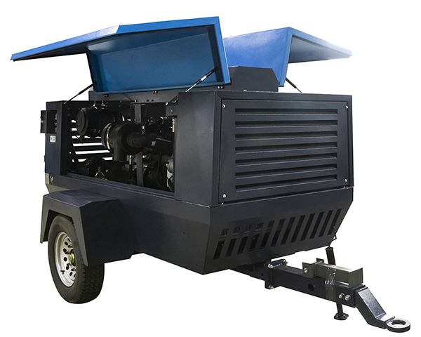 D miningwell small rotary screw air compressor Customized HGS 400-15 diesel compressor screw air compressor