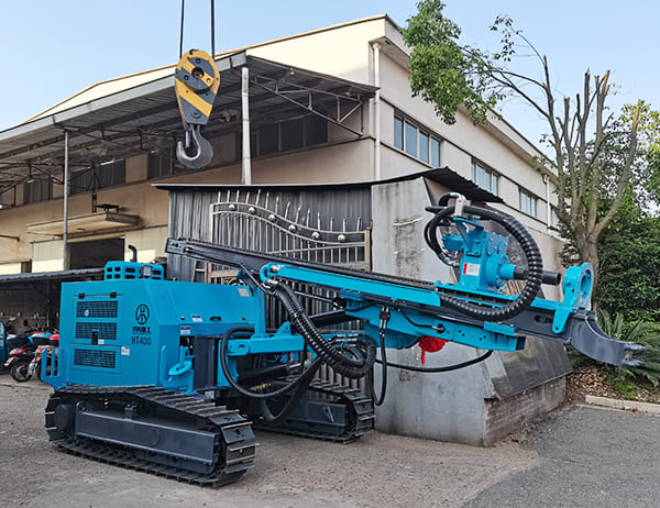 D Miningwell HT400 crawler DTH rock drilling rig machine hot sale