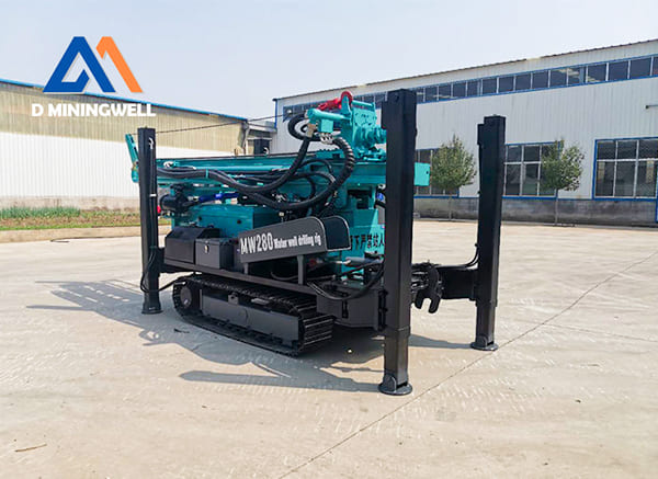 MW280 borehole rig machine well water drilling rigs