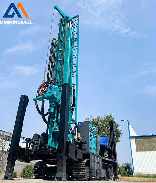 MW280 pneumatic drill well drilling rig machine