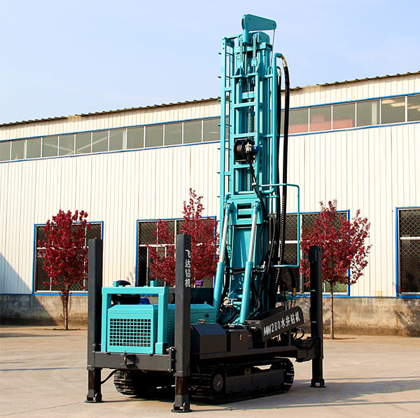 MW280 drilling borehole water well drill rig machine