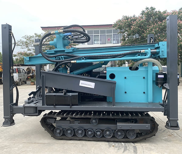 D miningwell 250m mud pump rig portable well water borehole drilling machine