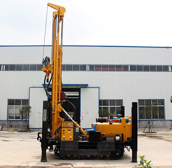 MW500 500m Drilling Depth 118kw portable hydraulic water well drilling rig price