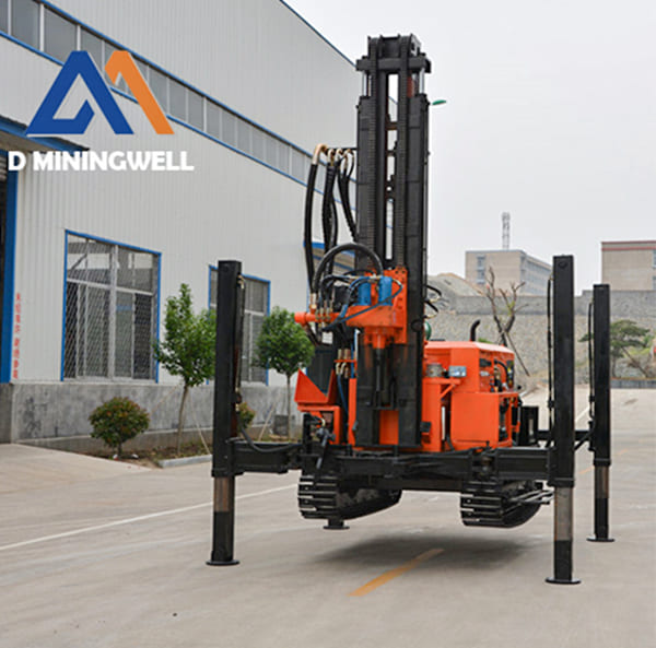 MW180 small portable water well drilling rig set borehole water well drill rig machine