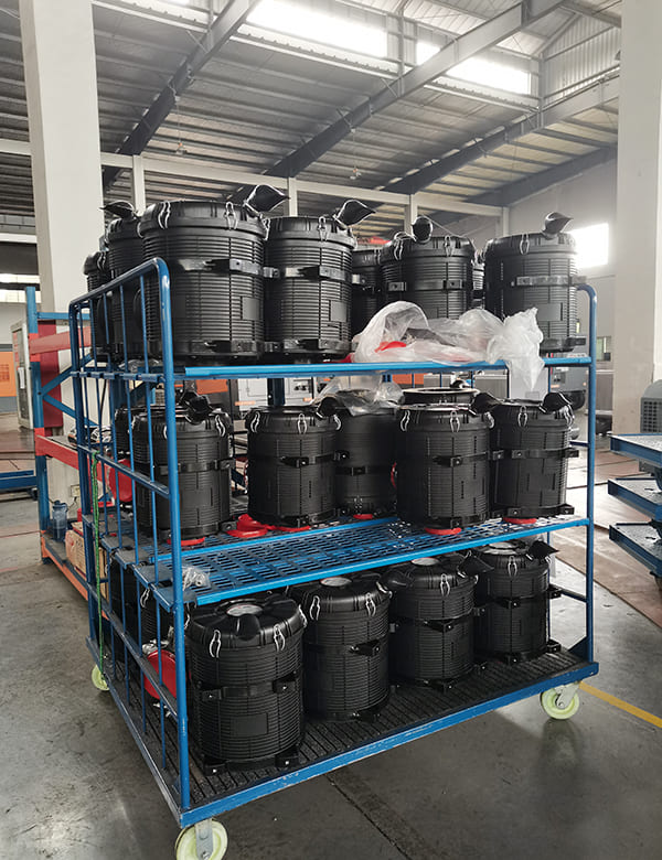 D miningwell diesel air compressor machine factory production workshop