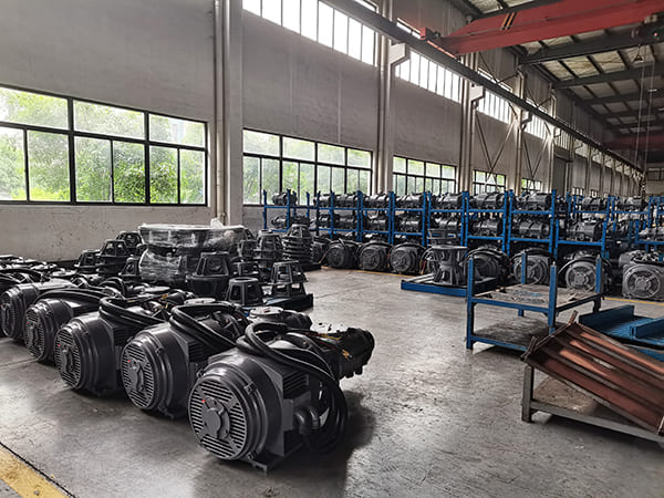 D miningwell Air-compressors factory production workshop