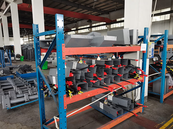 D miningwell Air Compressor Machines factory production workshop
