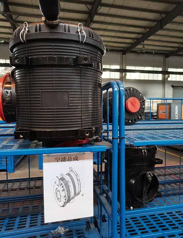 D miningwell Portable Air Compressor factory production workshop