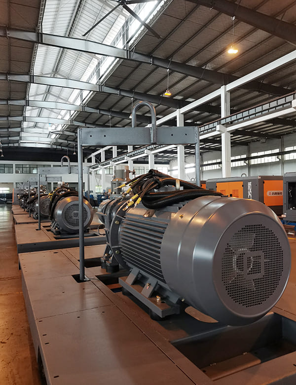 D miningwell Portable Compressor factory production workshop