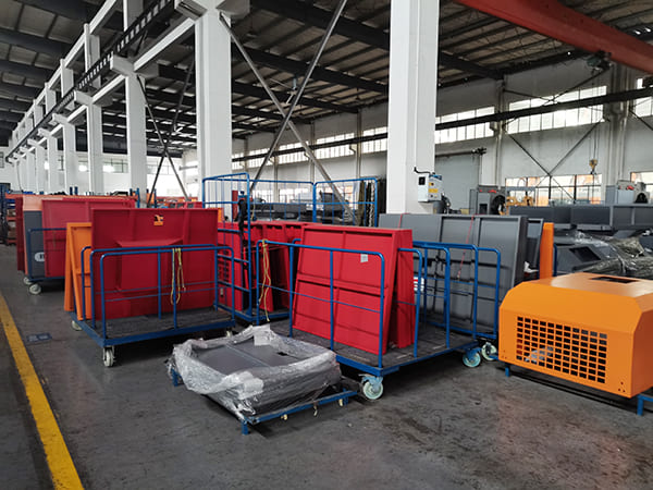 D miningwell Mobile Air Compressor factory production workshop