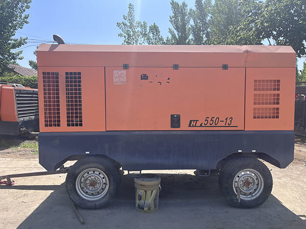 D miningwell used diesel compressor for sale HG550-13 second hand compressor