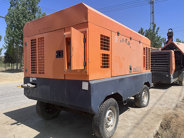 D miningwell used air compressor parts HG550-13 hg diesel compressor second hand diesel compressor for sale