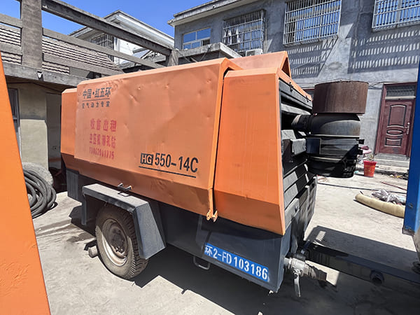 D miningwell second hand screw compressor for water well drilling rig truck