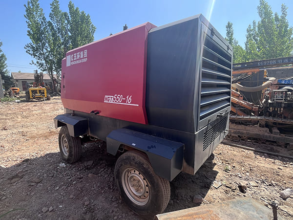 D miningwell used diesel air compressor HGT550-16 used compressor