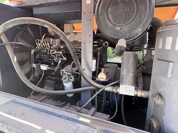 D miningwell used air compressor for truck borewell machine