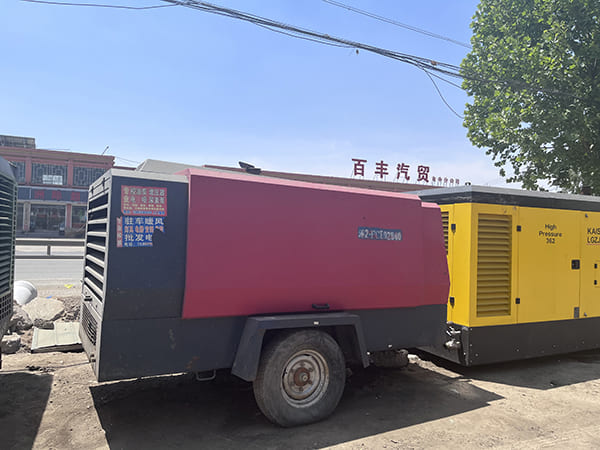 D miningwell air compressors used for rock drilling rig