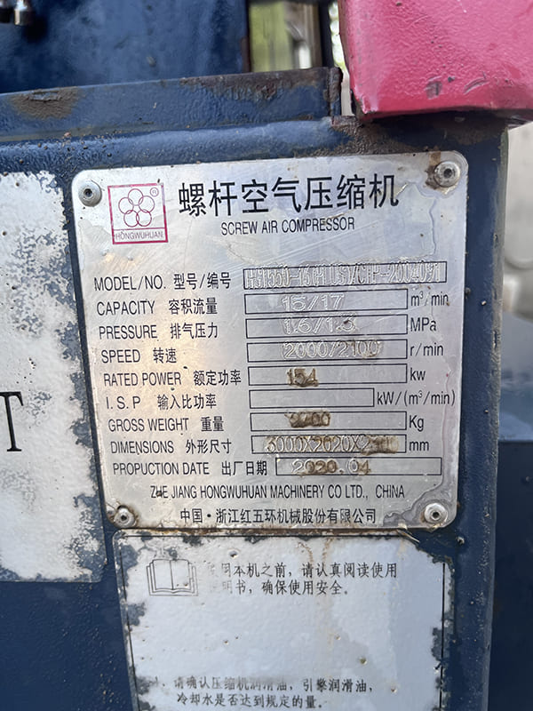 D miningwell used air compressor sales for water drilling truck