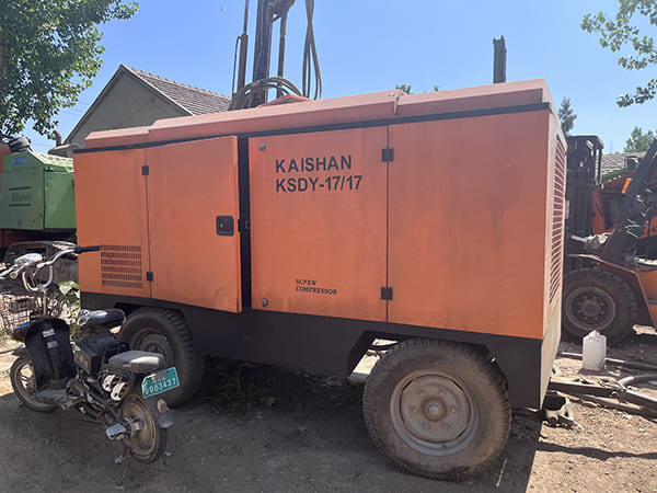 D miningwell second hand screw air compressor for borehole drilling machine