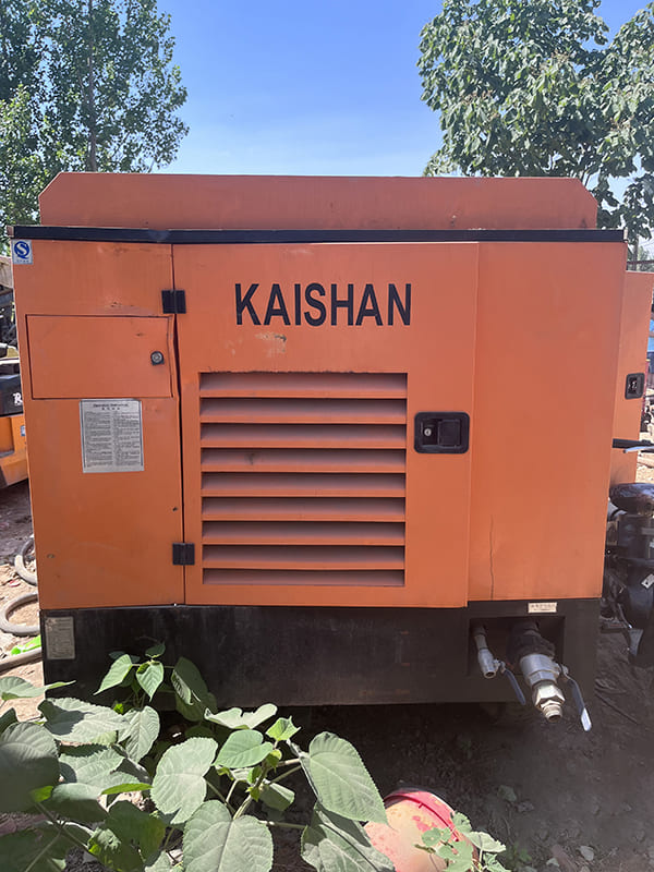 D miningwell air compressor used for borehole drilling rig