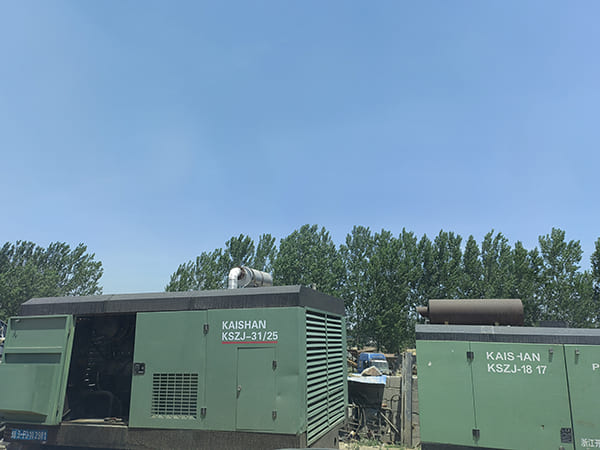 D miningwell screw air compressor used air compressors for sale by owner