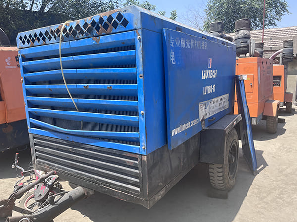 D miningwell used diesel compressor LUY160-17 second hand compressor for sale air compressor price