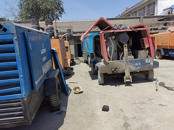 D miningwell used diesel air compressor for sale LUY160-17 second hand air compressor used air compressor