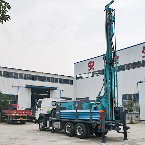 D miningwell MWT250 truck mounted bore well drilling rig portable water well drilling rig