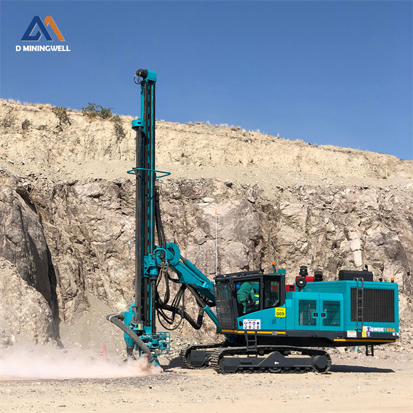SWDE152 integrated dth drilling rig surface mining machines