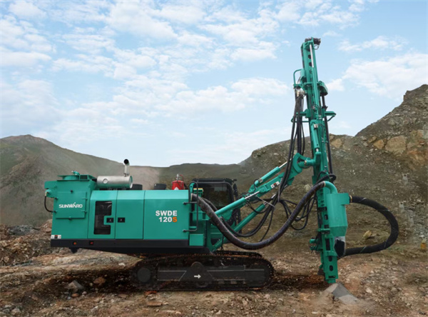 SWDE152 integrated dth mine drilling rig surface miner machine