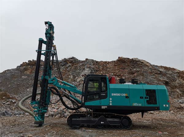 SWDE152 dth rock drilling rigs rock mining machines