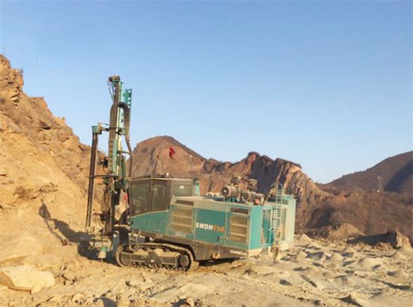 Sunward SWDH Series Top Hammer Surface Drill Rig Supplier In China