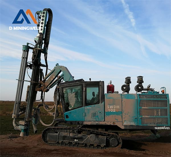 Sunward SWDH102S Top Hammer Drill Rig