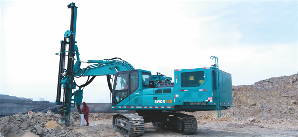 SWDR drill rig machine mining drilling machine