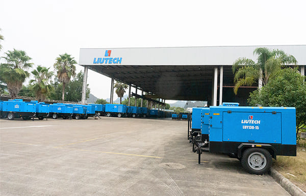 liutech single screw air compressor