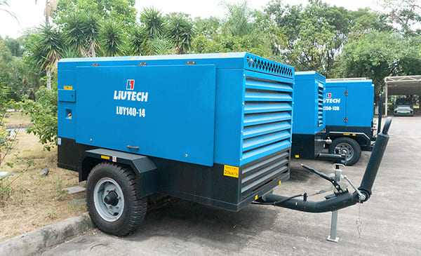 liutech diesel air compressor